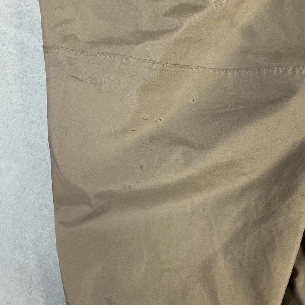 FootJoy DryJoys Golf Jacket Mens Large Khaki Full Zip Waterproof Windproof FJ - Picture 9 of 10